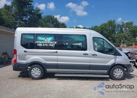 2020 Ford Transit-350 Passenger Van Xl z USA, uszkodzony, nr VIN 1FDAX2C81LKB07592